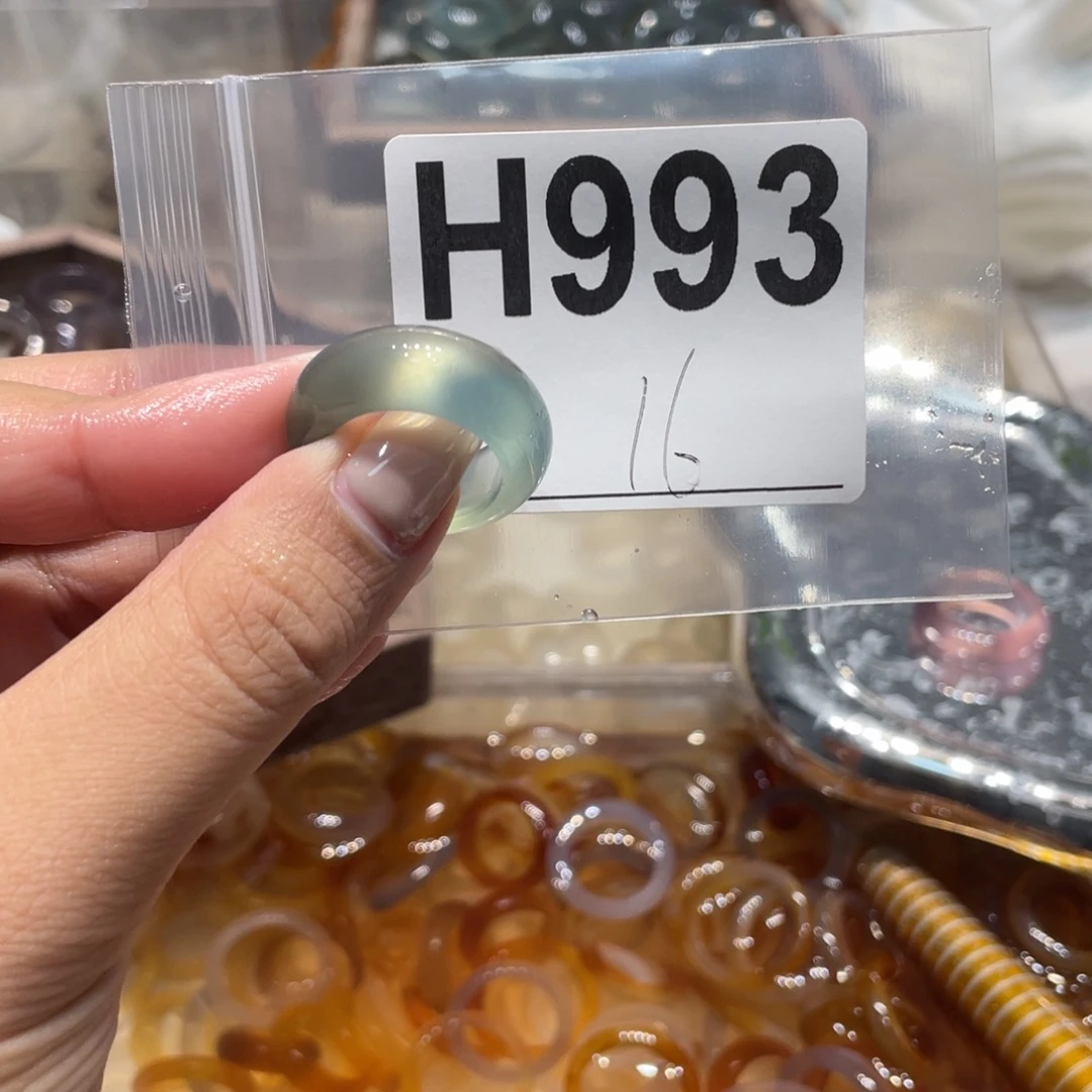 玛瑙/玉髓未镶嵌戒指993