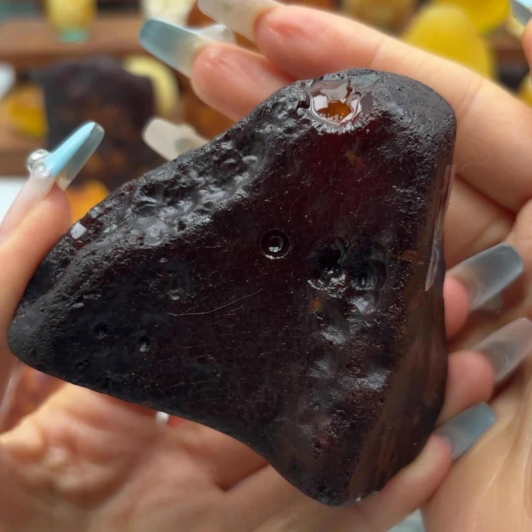 菌***莮定制琥珀未镶嵌不退不换