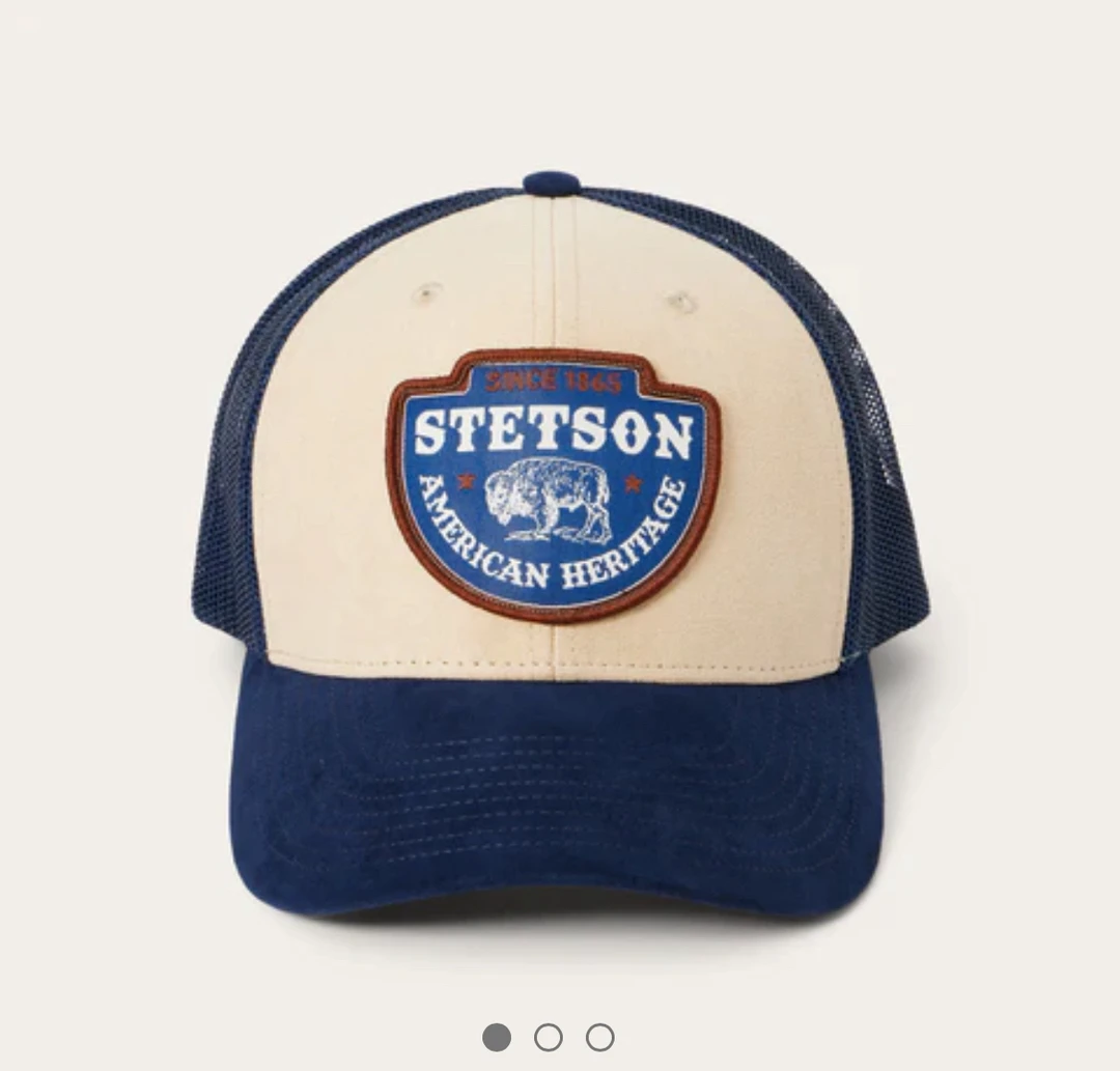 蓝白牦牛六片美式复古嘻哈街头露营户外 棒球帽夏季时尚