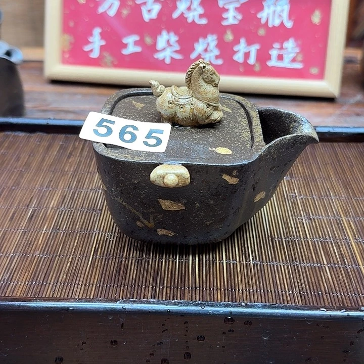 纯手工制作粗陶茶具