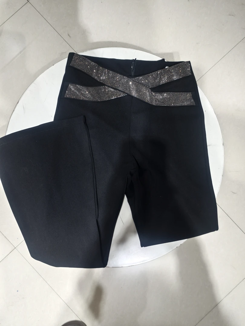 YHDANCE拉丁舞摩登舞喇叭裤C259