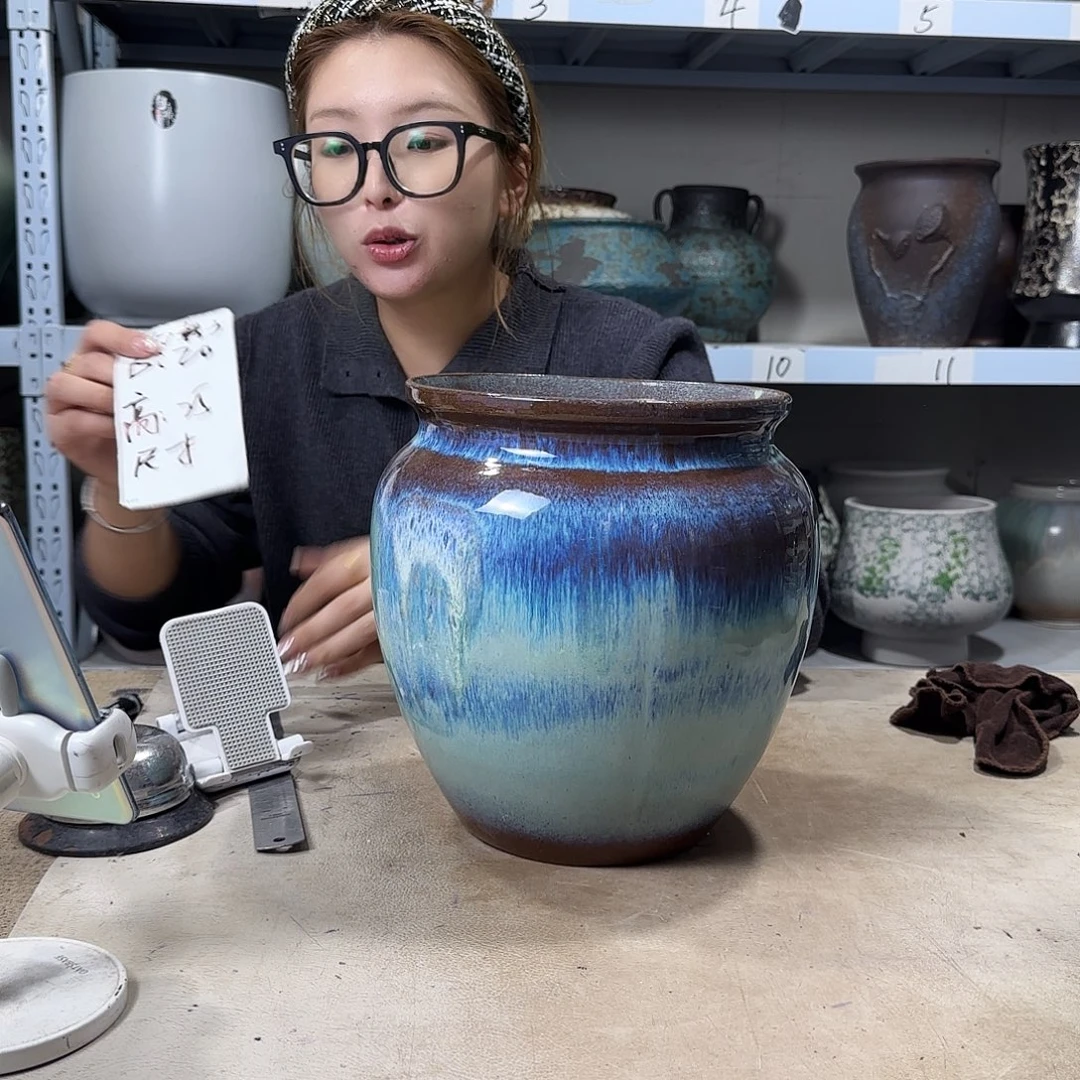 20@25 紫砂花盆尺寸