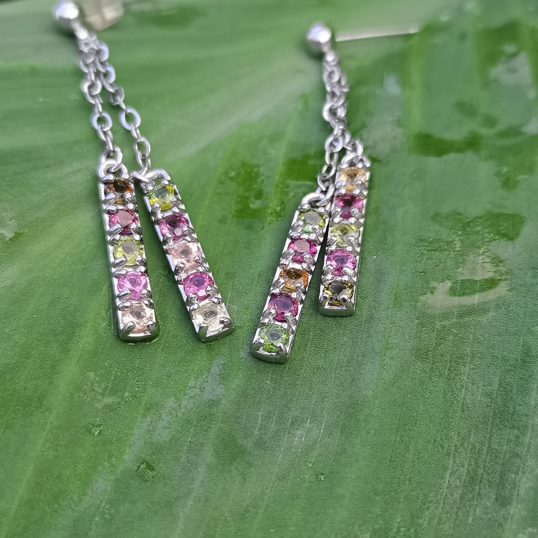 合金石英石耳饰 《静娇慧》专属   时尚经典百搭耳钉