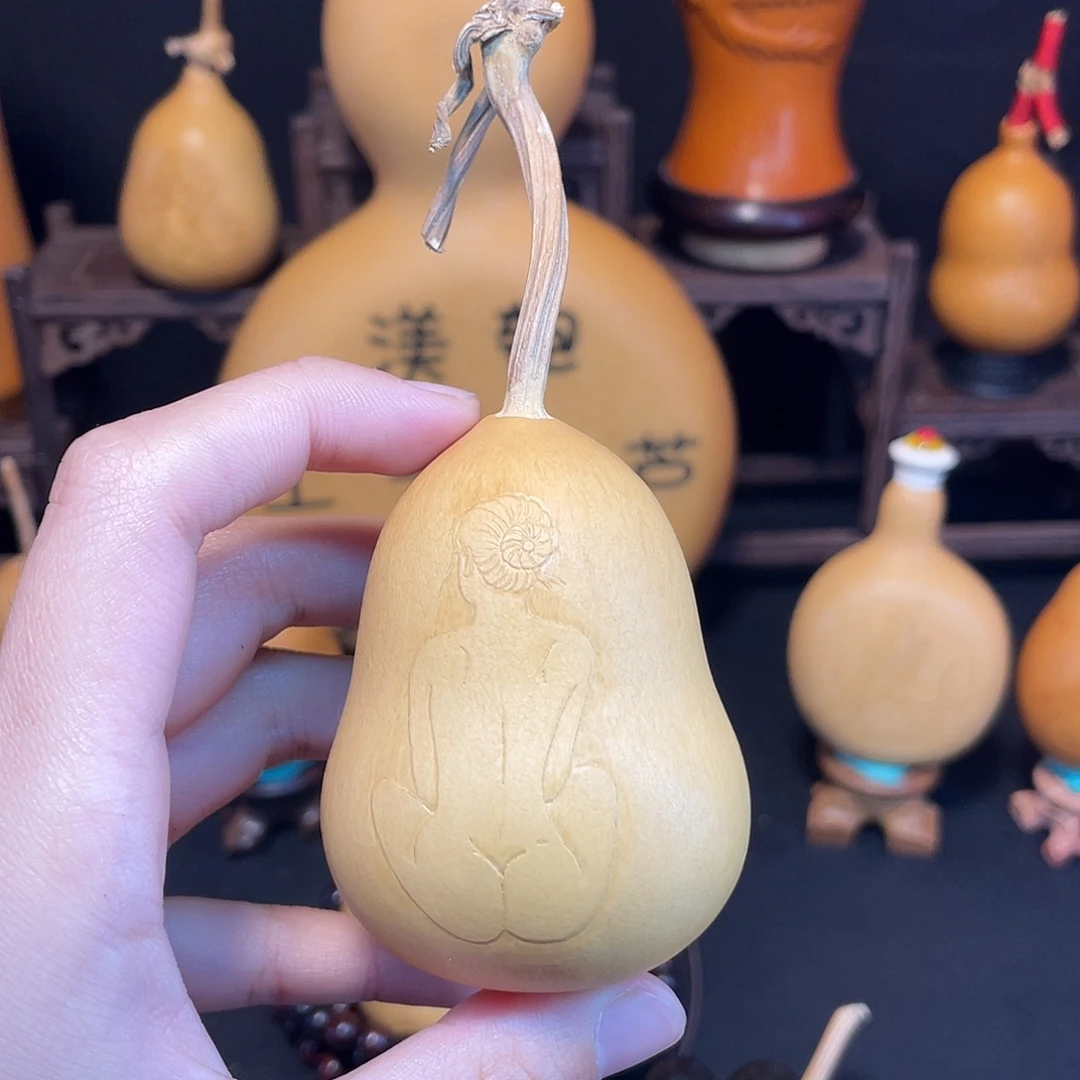 雾***尽美背押花葫芦葫芦