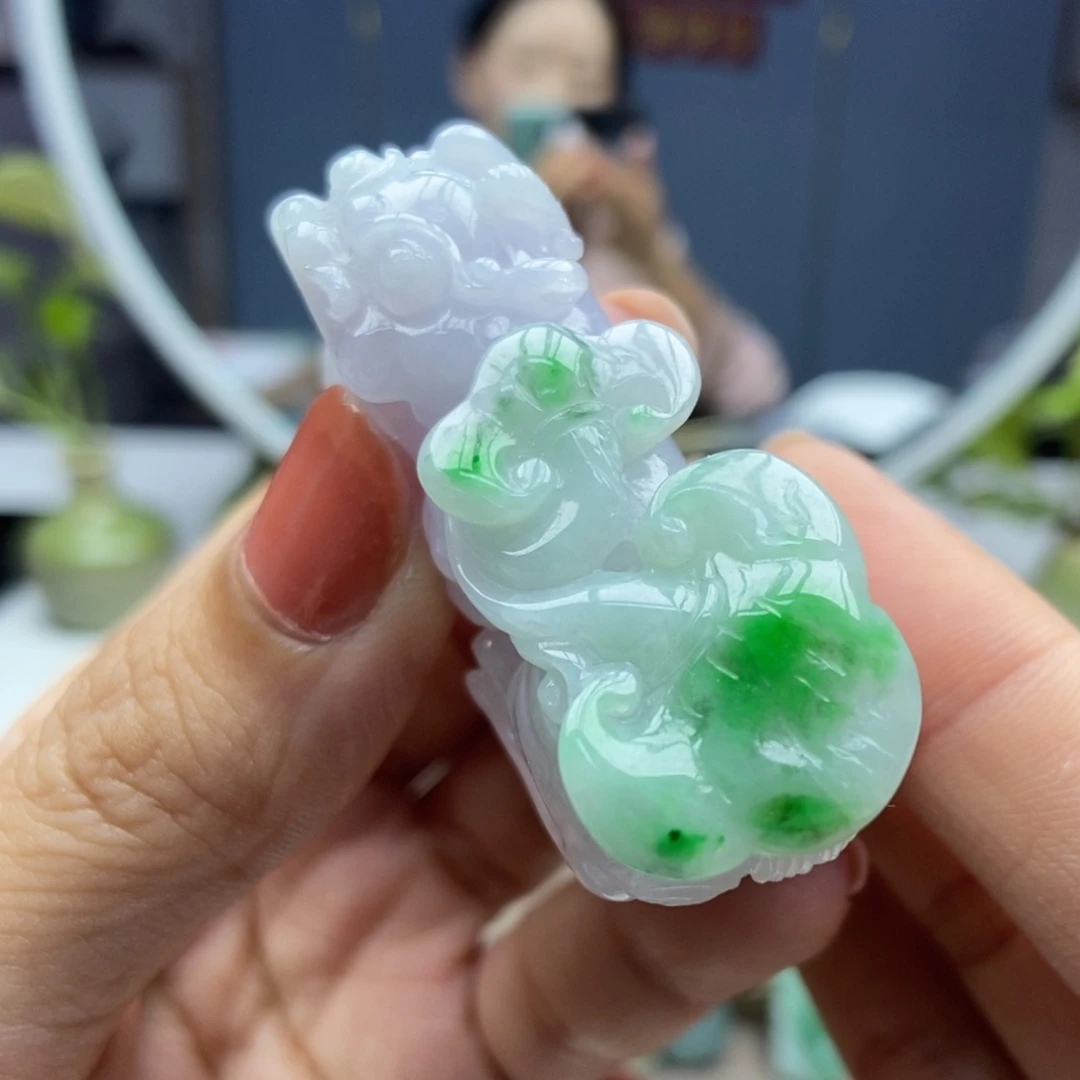 翡翠未镶嵌颈饰吊坠18
