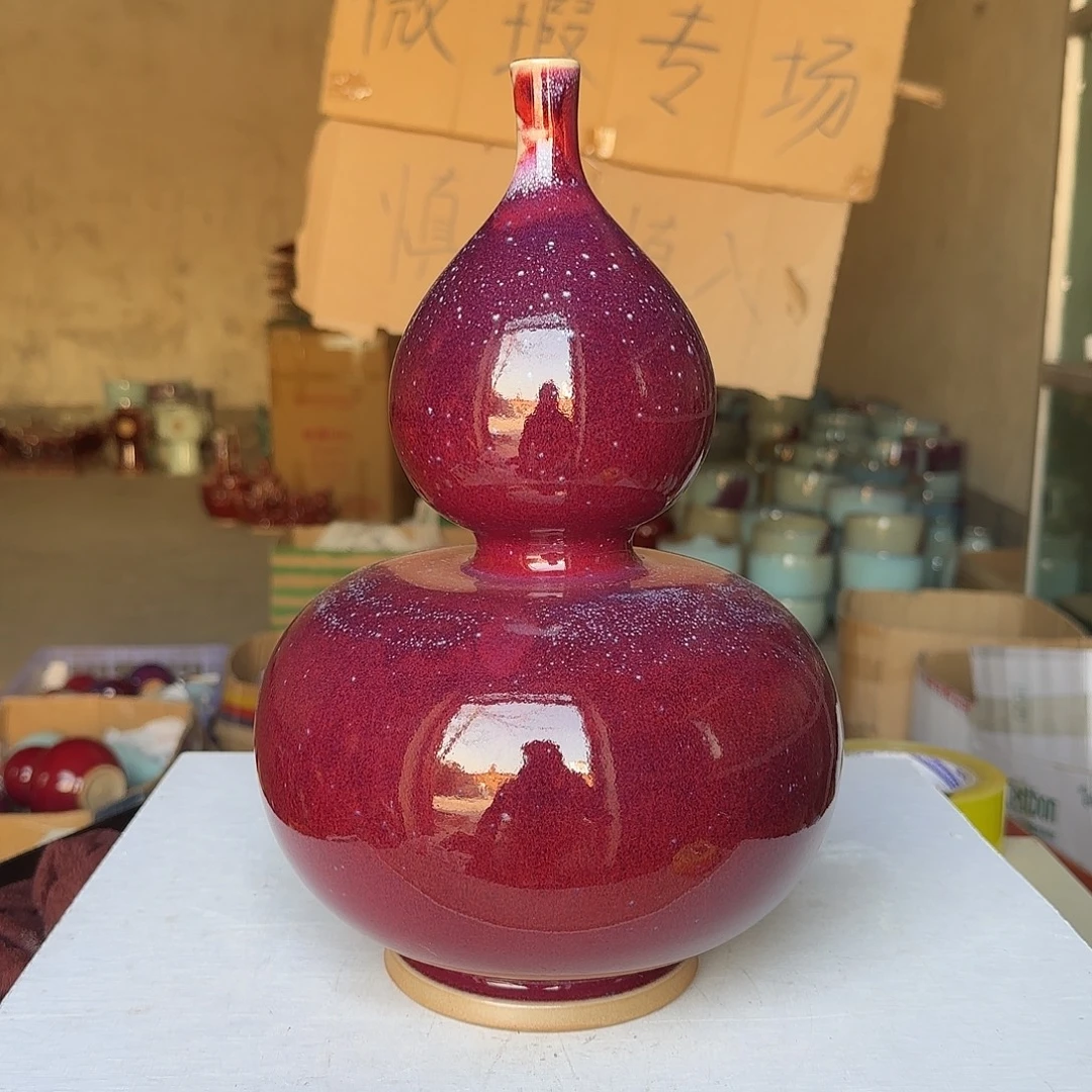 陶摆件郑家钧瓷摆件微瑕