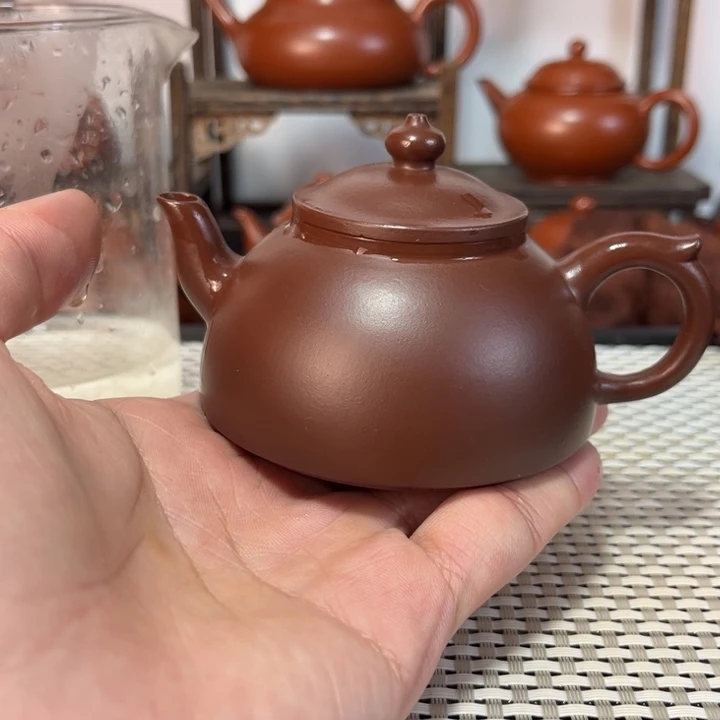 紫砂茶壶原矿紫砂手工制作
