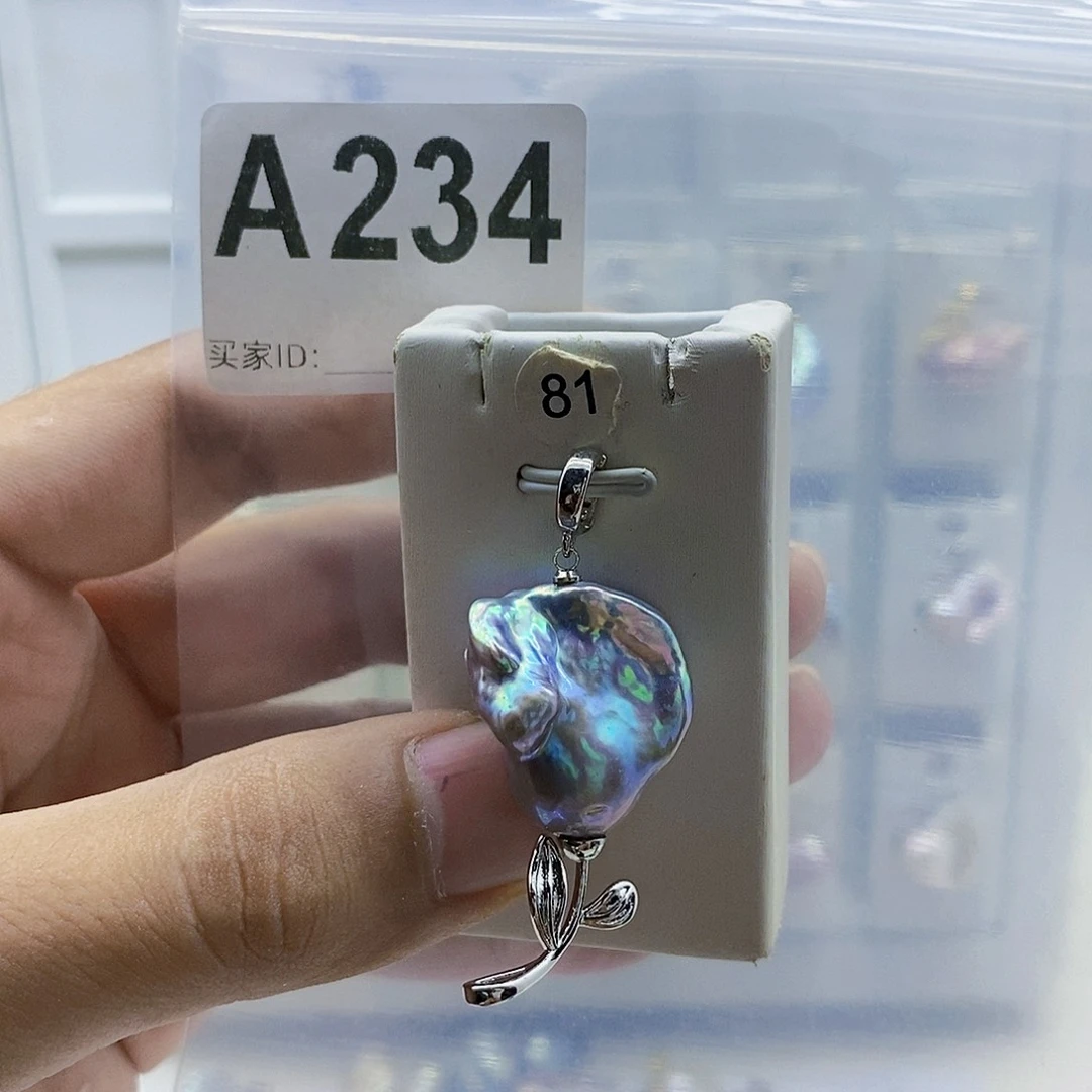颈饰合金淡水珍珠