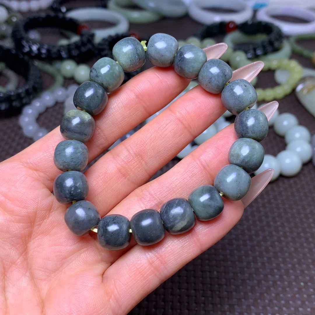 未镶嵌手串和田玉卡12