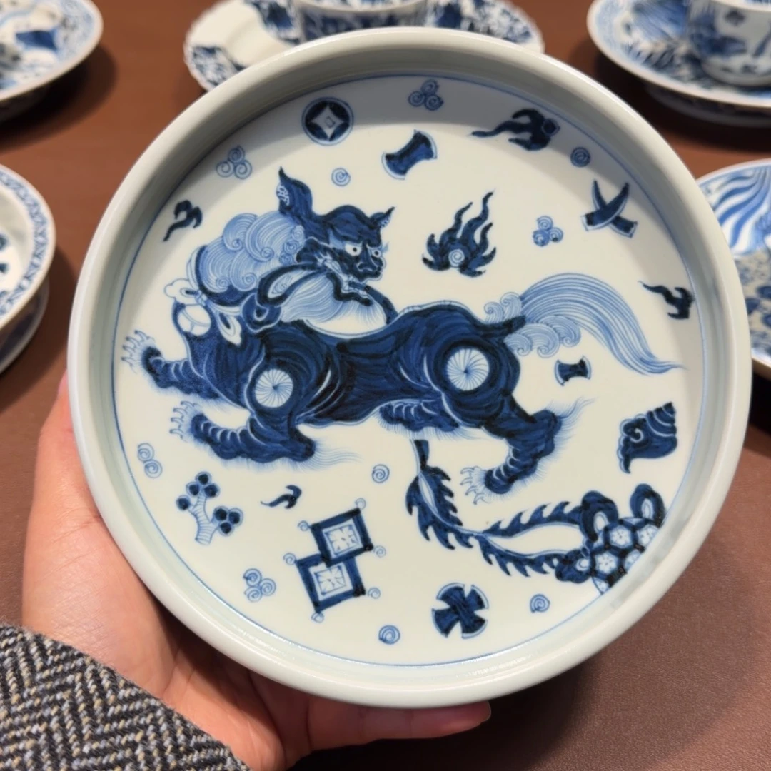 手工手绘茶具微瑕