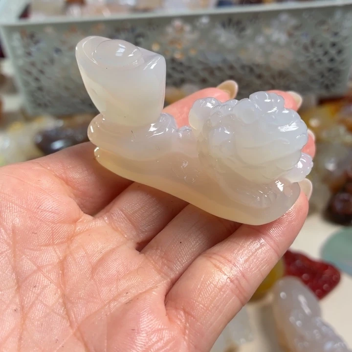 玛瑙/玉髓未镶嵌吊坠(不含链)