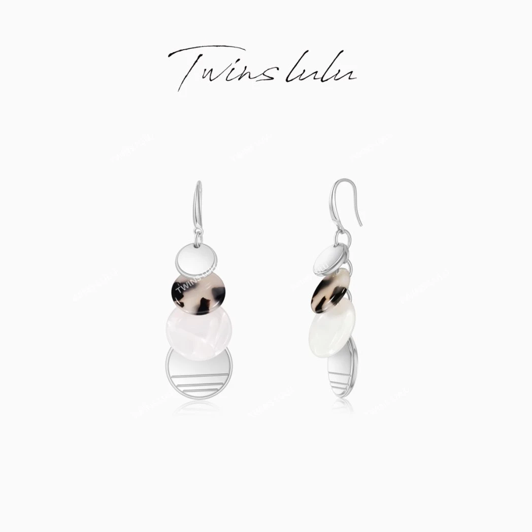 TWINS LULU 镀K金 许妍同款爆款度假风氛围感流苏耳环TSL2799