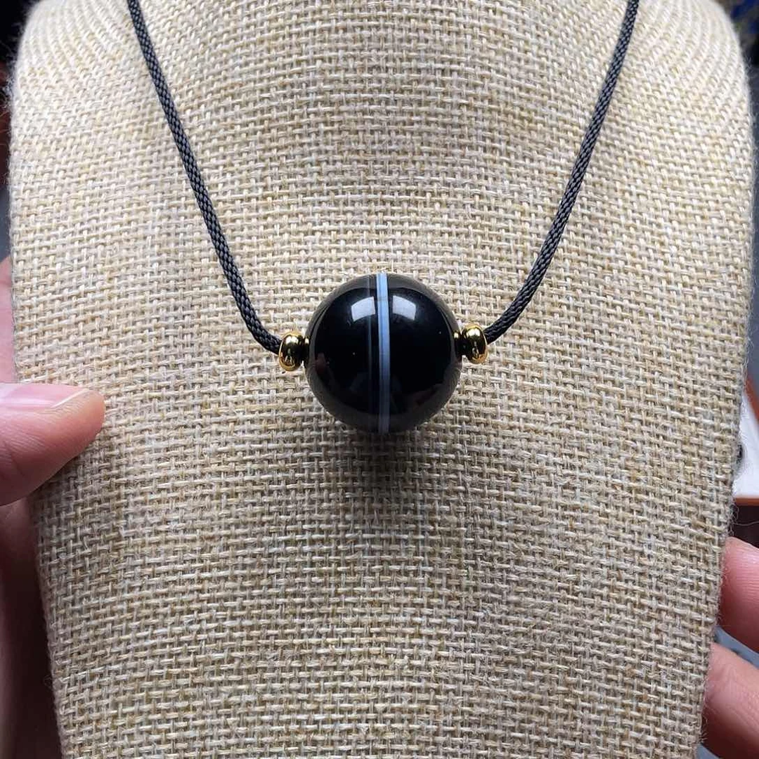 玛瑙/玉髓锁骨未镶嵌利**丸