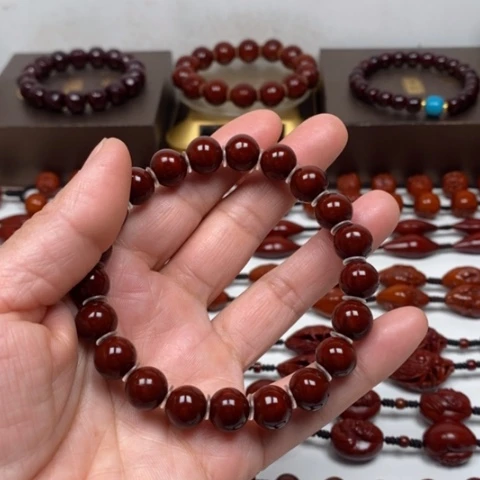橄榄核手串以**荣橄榄核