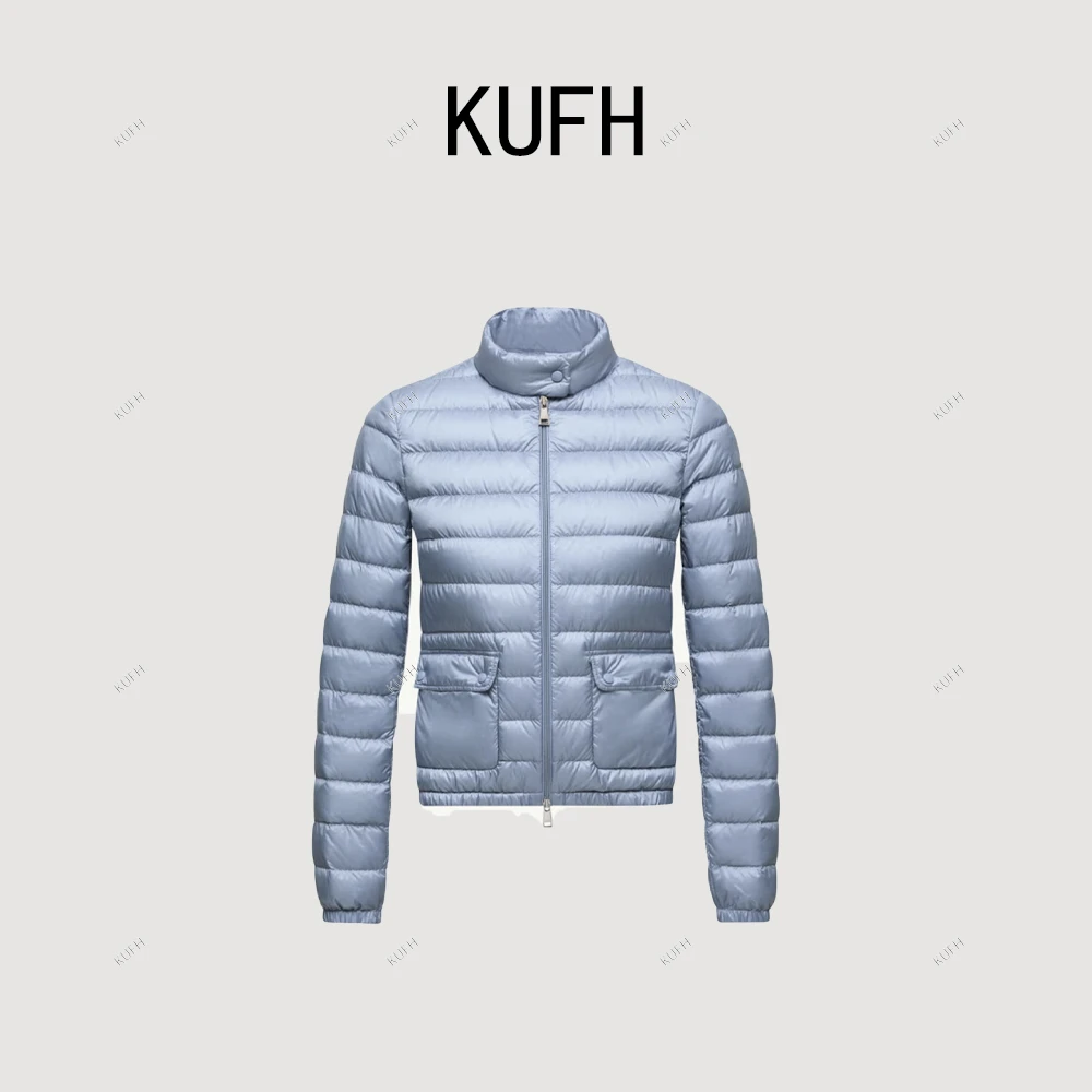 KUFH【MC同款】25新冬款可折叠短款羽绒服女款夹克外套KW7178