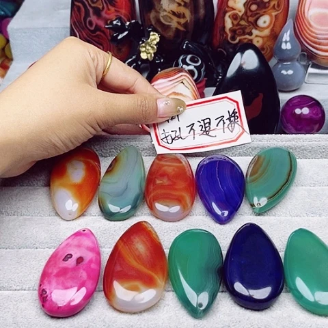 玛瑙/玉髓笔搁未镶嵌全****务