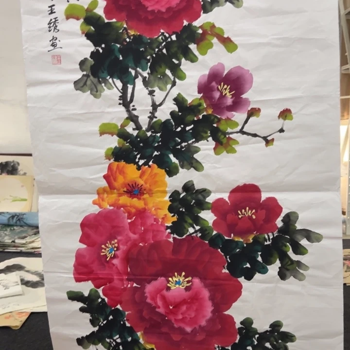 尚谷谷年画作品欣赏