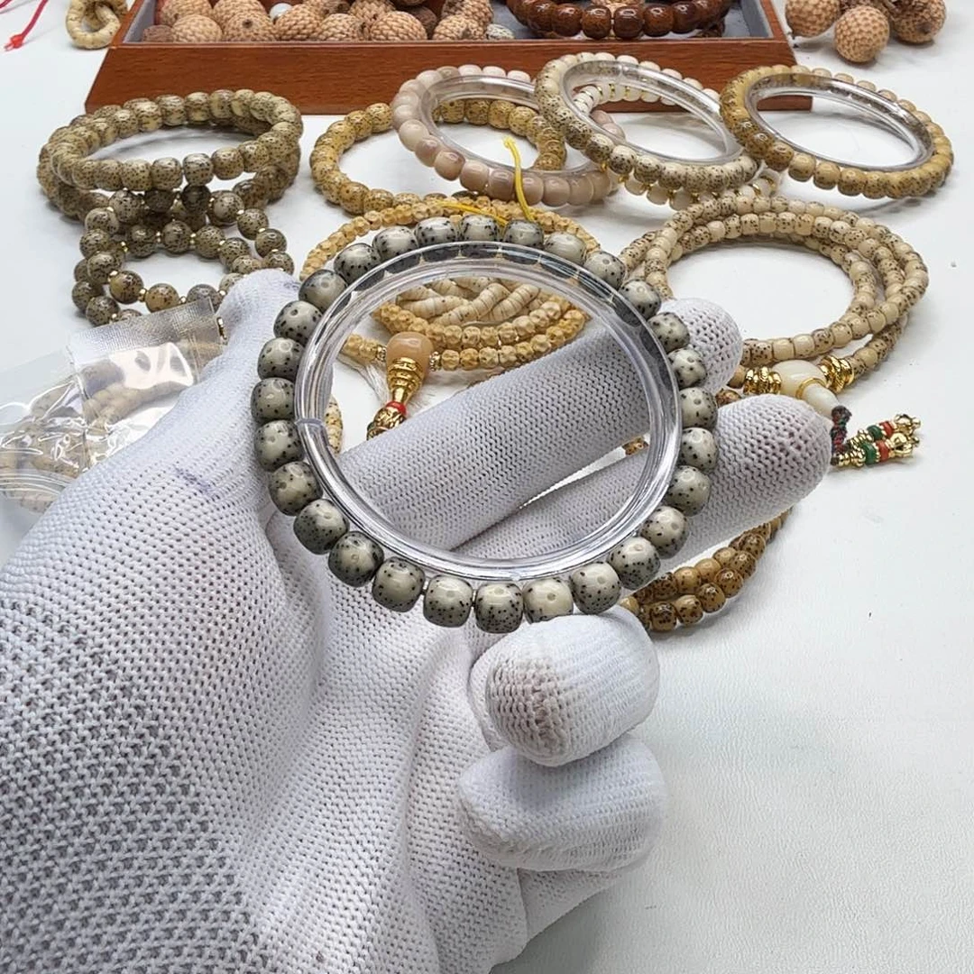 星月菩提吊坠18灭世糯冰大眼睛8左右桶单圈