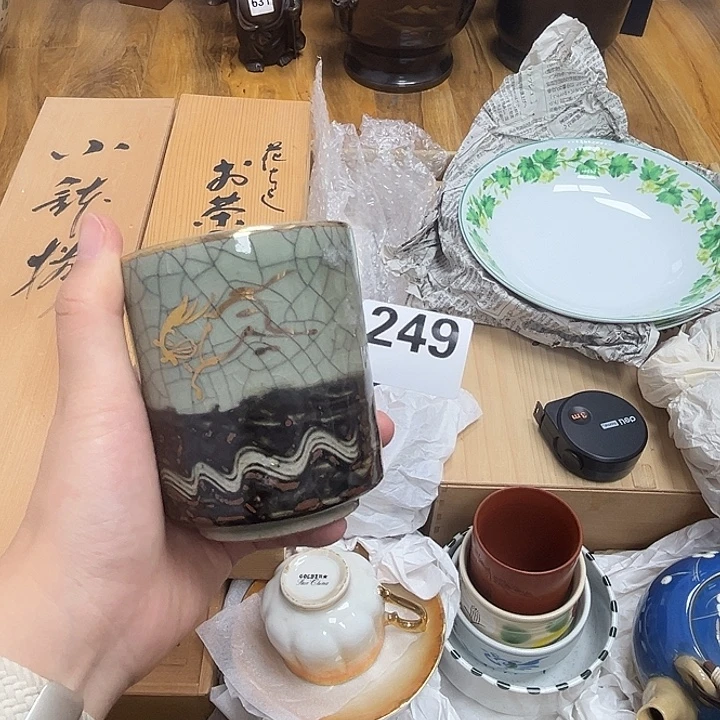 瓷片呀工艺品摆件瓷器摆件正能量