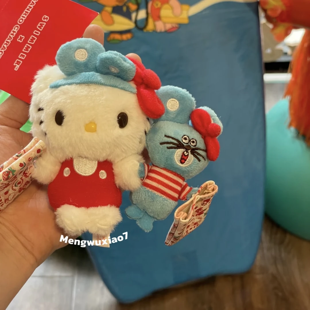 summer鼠鼠联名kitty手拉手逛街挂件包挂