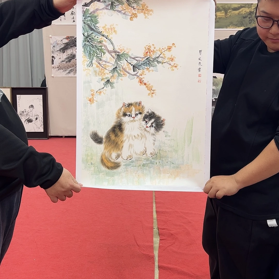 国画贾文民老师艺术精品