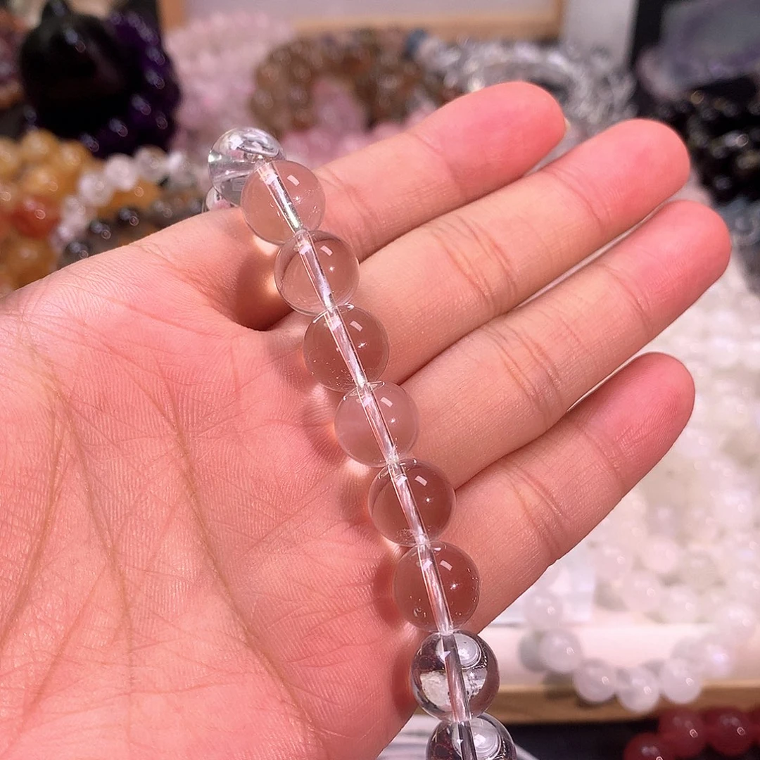 罐***块水晶手链未镶嵌天然