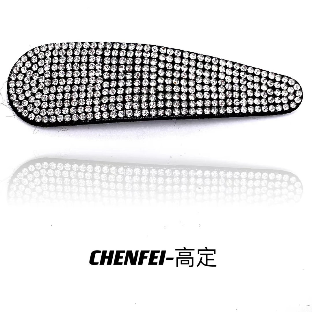 A韩版普通基础款百搭精致BB夹刘海发夹一字夹成人大号发卡1393