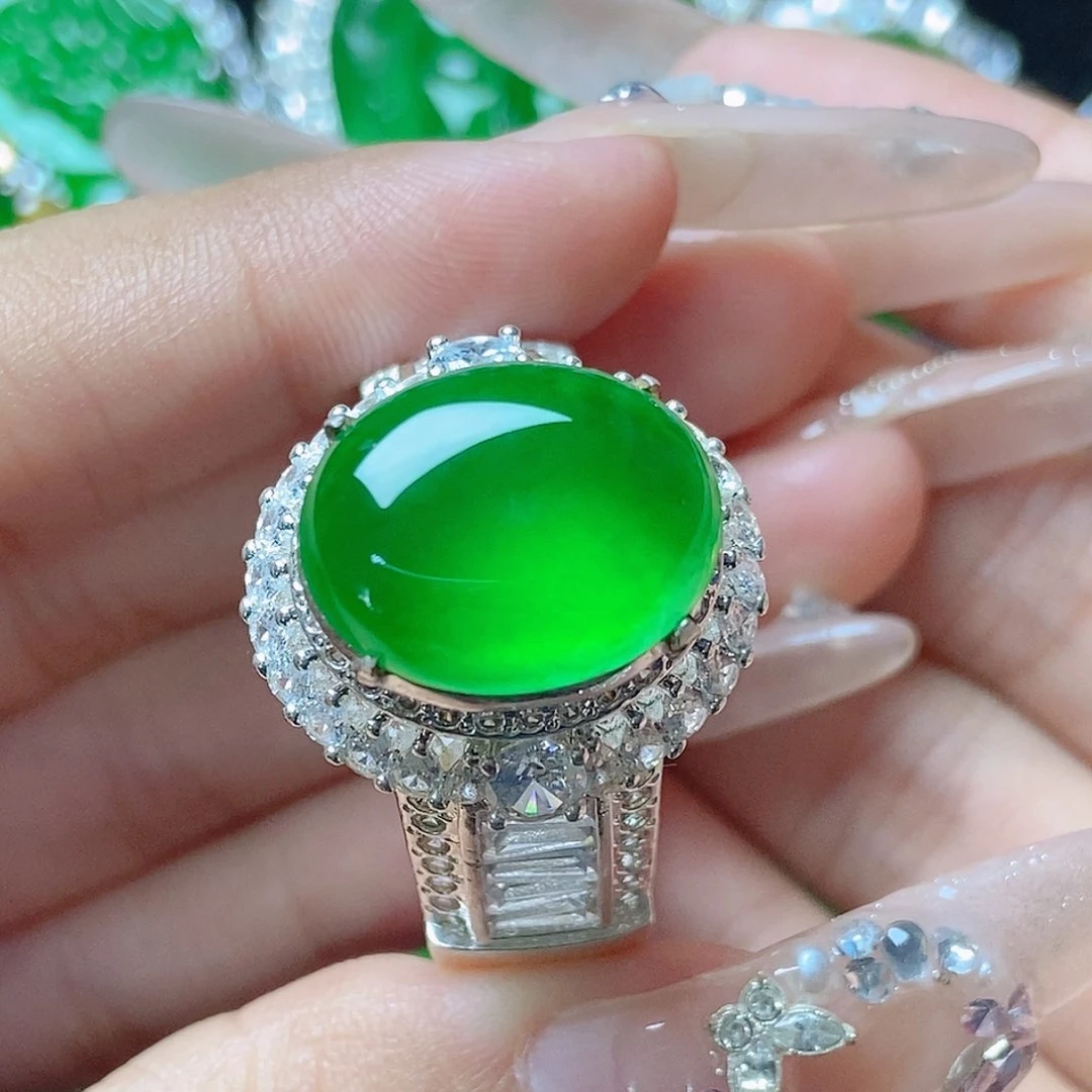 未镶嵌戒指翡翠