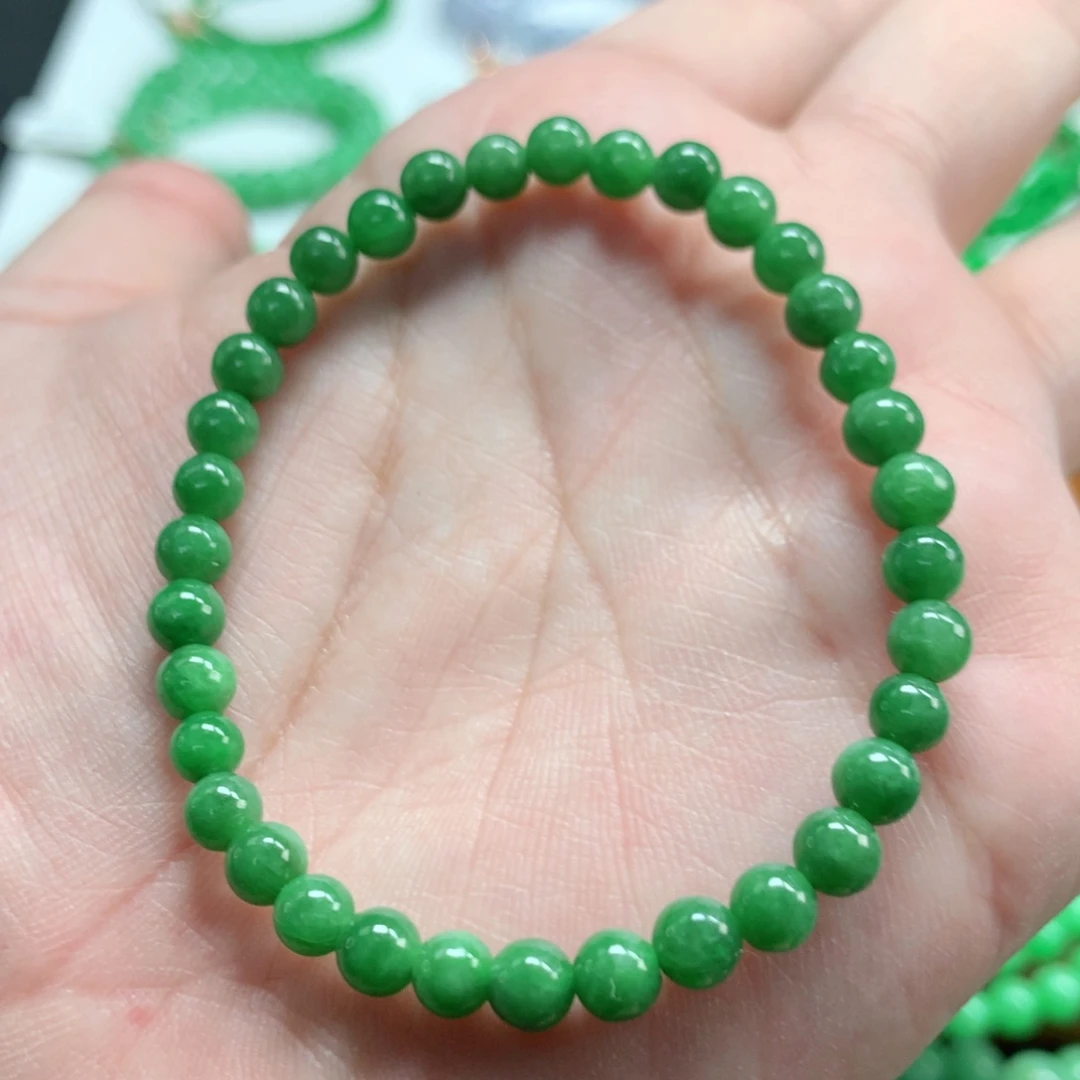 翡翠未镶嵌手链翡翠