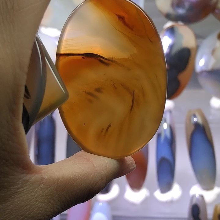 查罗石未镶嵌珠宝半成品34