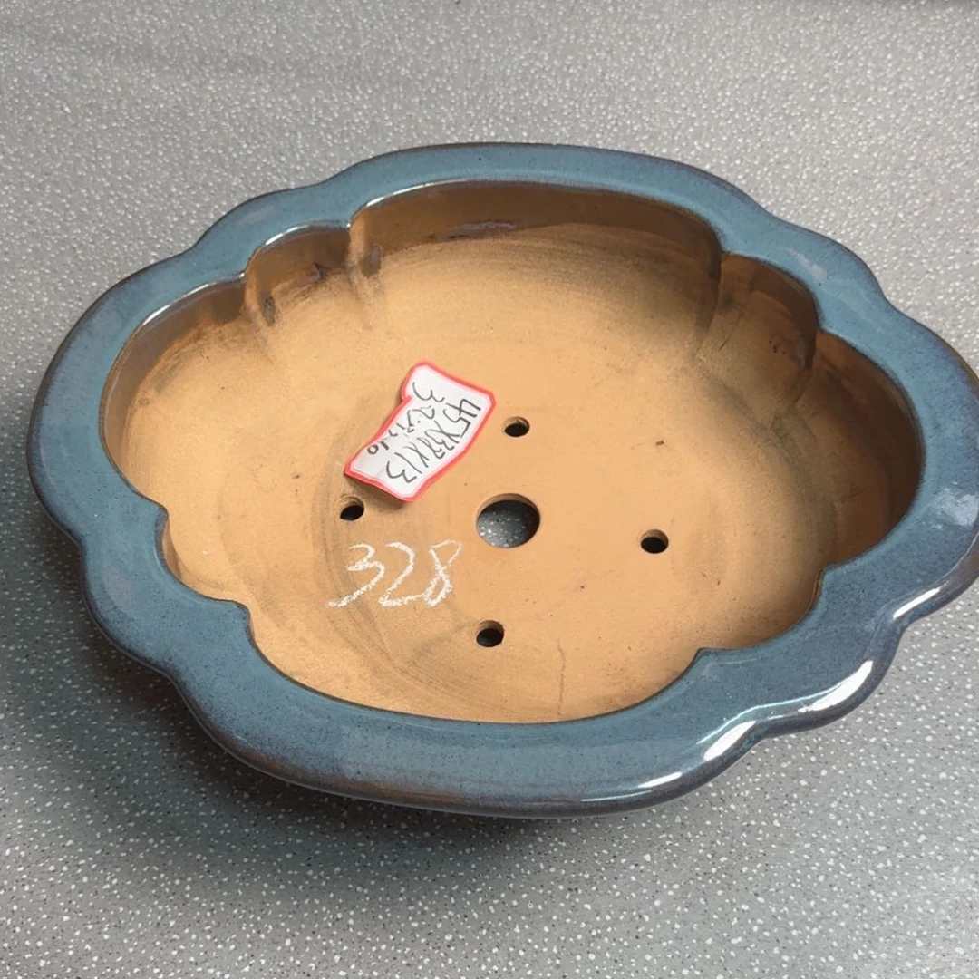 祝***家紫砂手工釉盆 哈哈哈