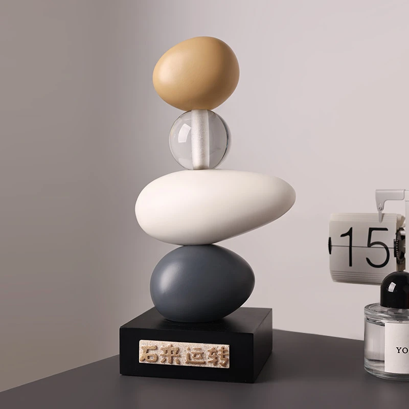 贝汉美时来运转创意桌面摆件办公室客厅电视柜装饰品乔迁新居礼品