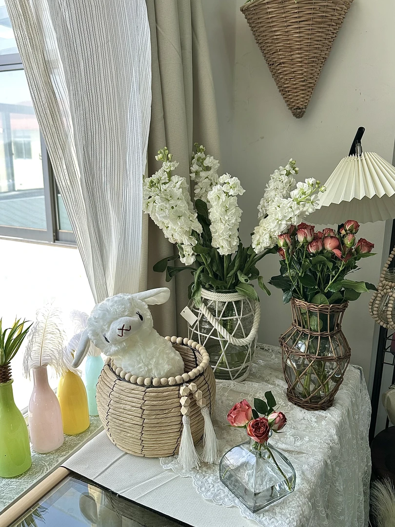 39「微瑕捡漏」外贸孤品ins风花瓶北欧风高级感卧室客厅桌面通用