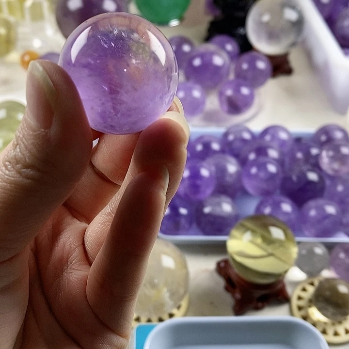 水晶水晶24号未镶嵌天然水晶未镶嵌九*财