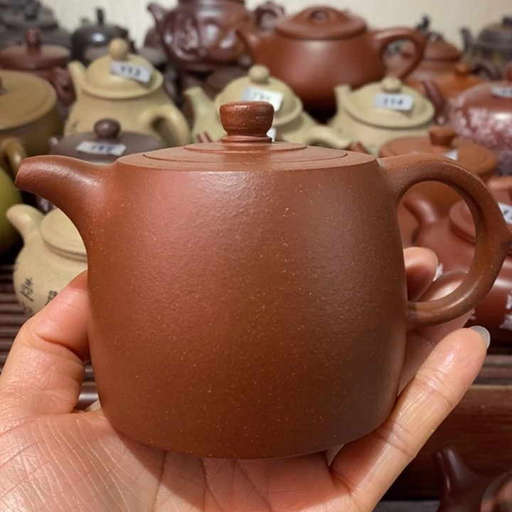 紫砂茶壶微瑕处理一把