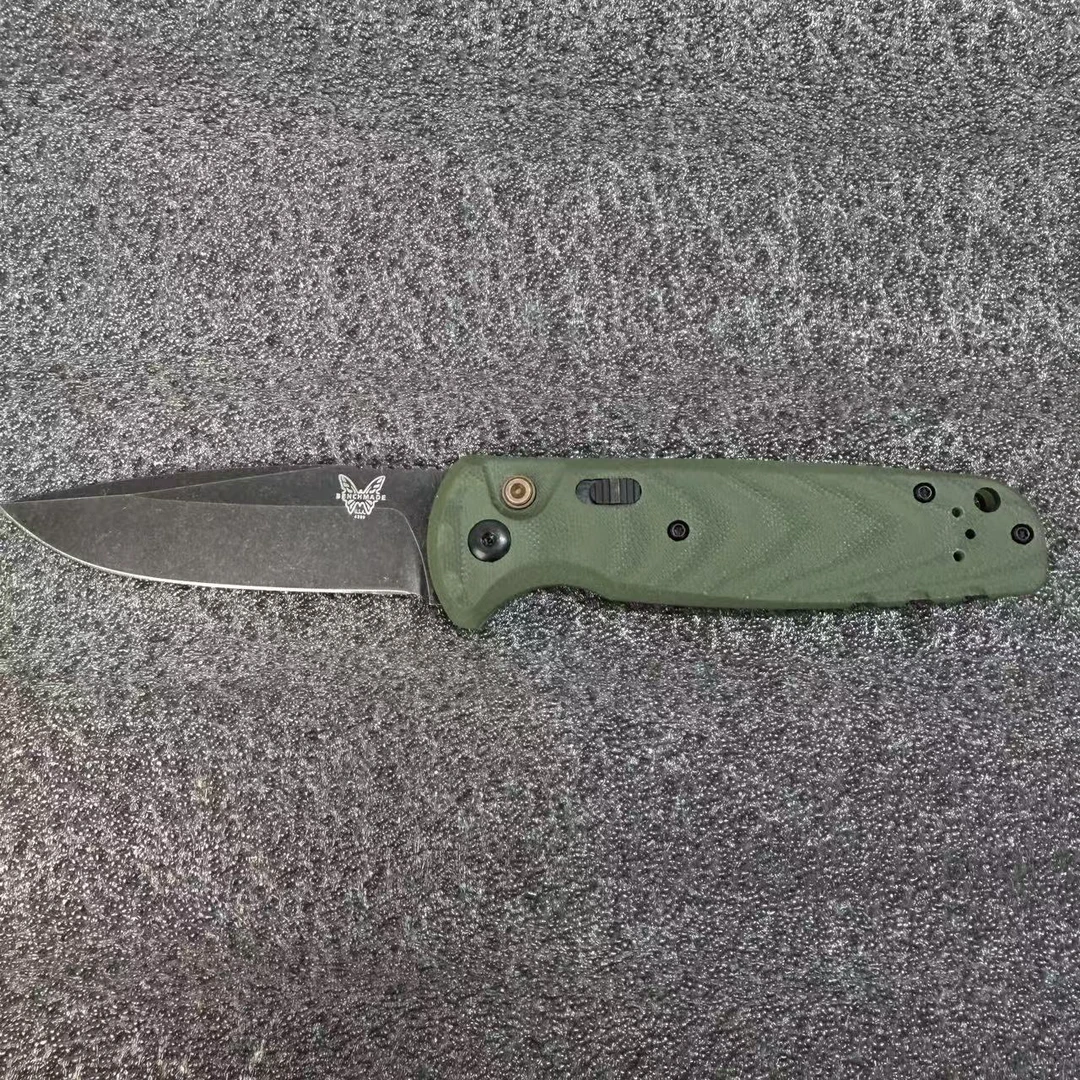 正品蝴蝶4300折叠户外铝合金野营折刀高硬度防身EDC工具水果刀