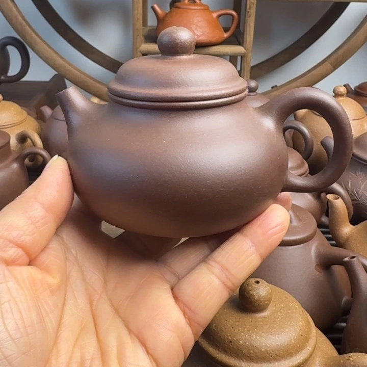 紫砂茶壶190cc容天嫩底槽清