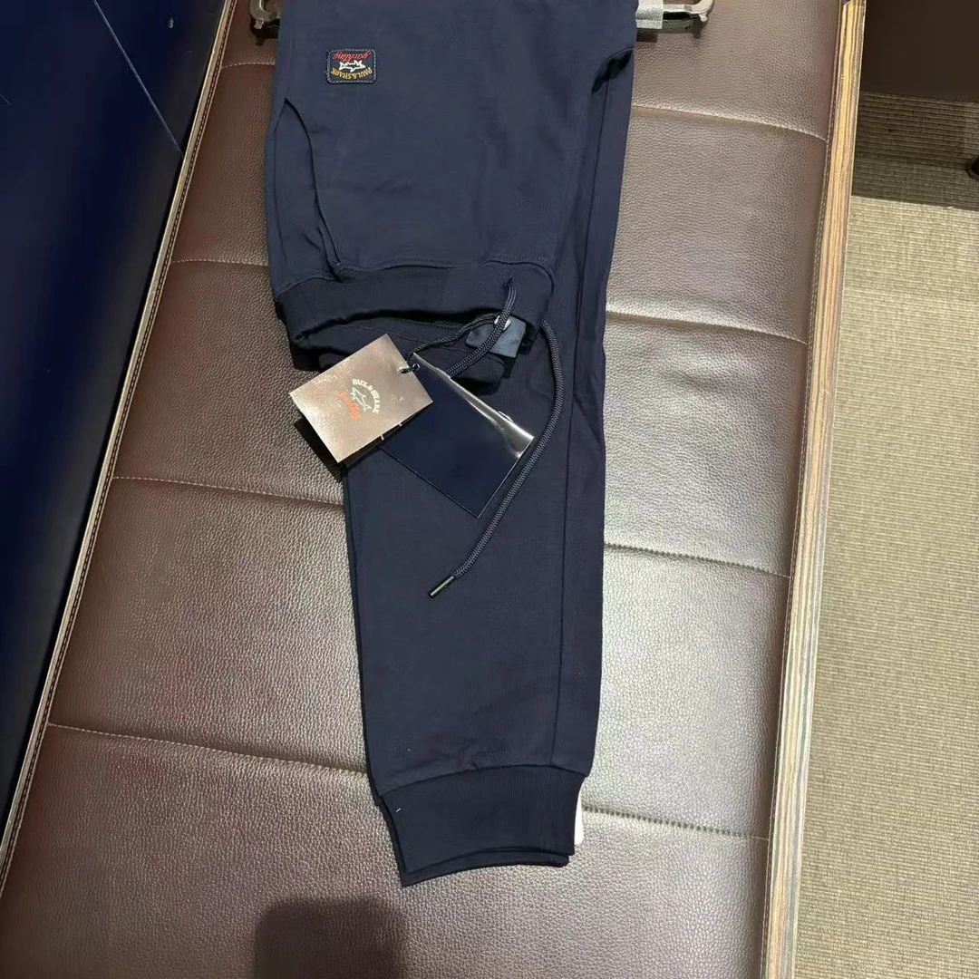 保鲨 不退换  藏青色纯棉运动裤  下单联系客服