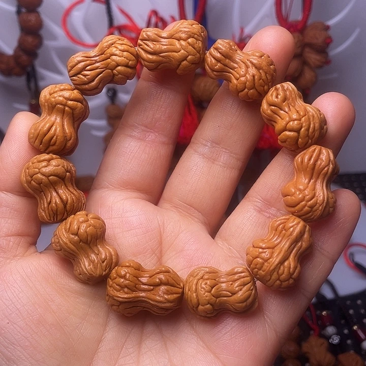 吊坠桃核龙纹桃枭