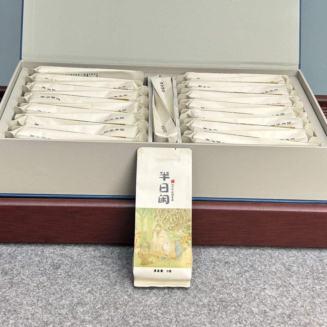 半日闲2018花香寿眉福鼎白茶
