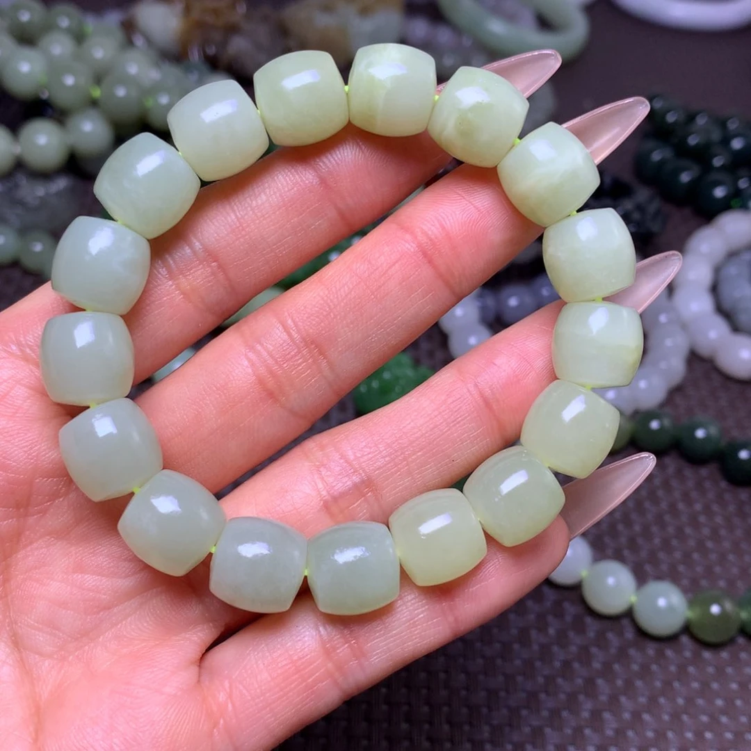 未镶嵌手串和田玉卡12