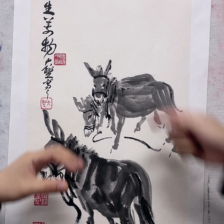 国画孙振伟国画作品