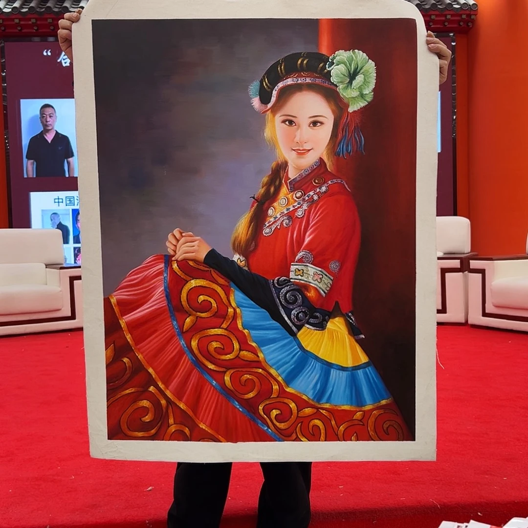 国画二郎展览原作