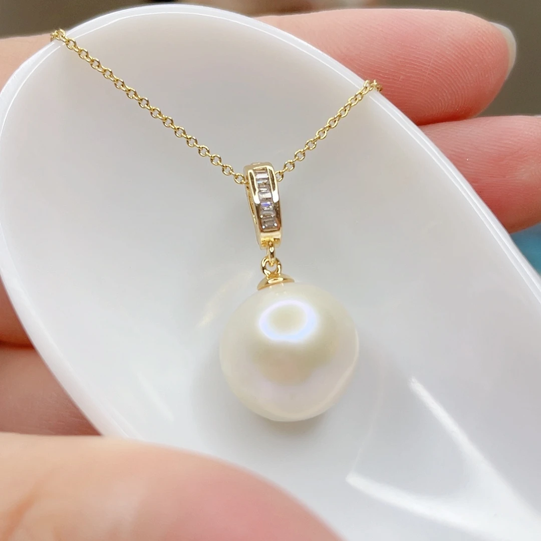 淡水珍珠合金吊坠(赠链)