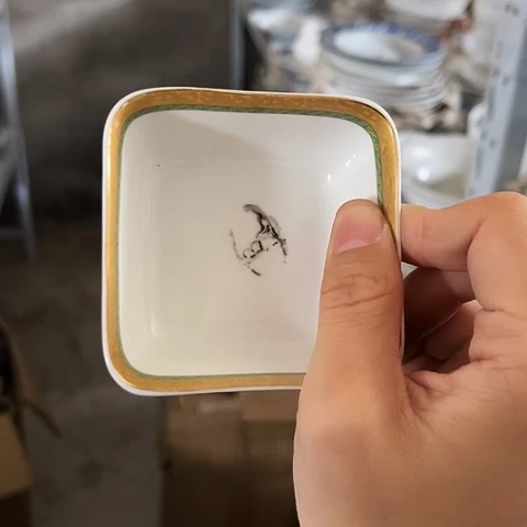 碗碟一个陶瓷陶瓷