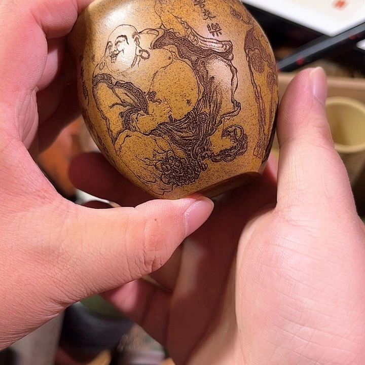 茶杯紫砂全手工紫砂主人杯