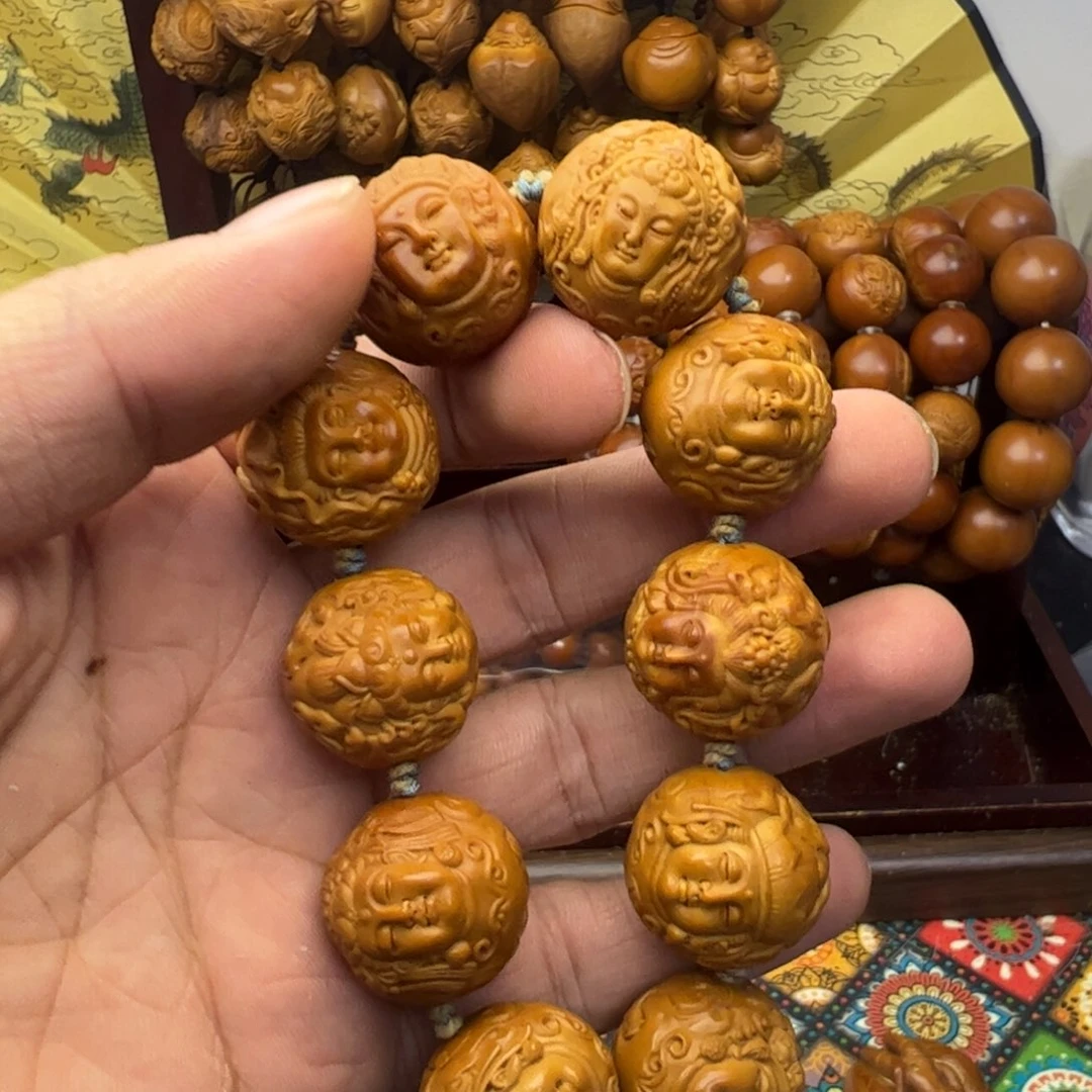 大***水橄榄核手串/手链2.2观音福利