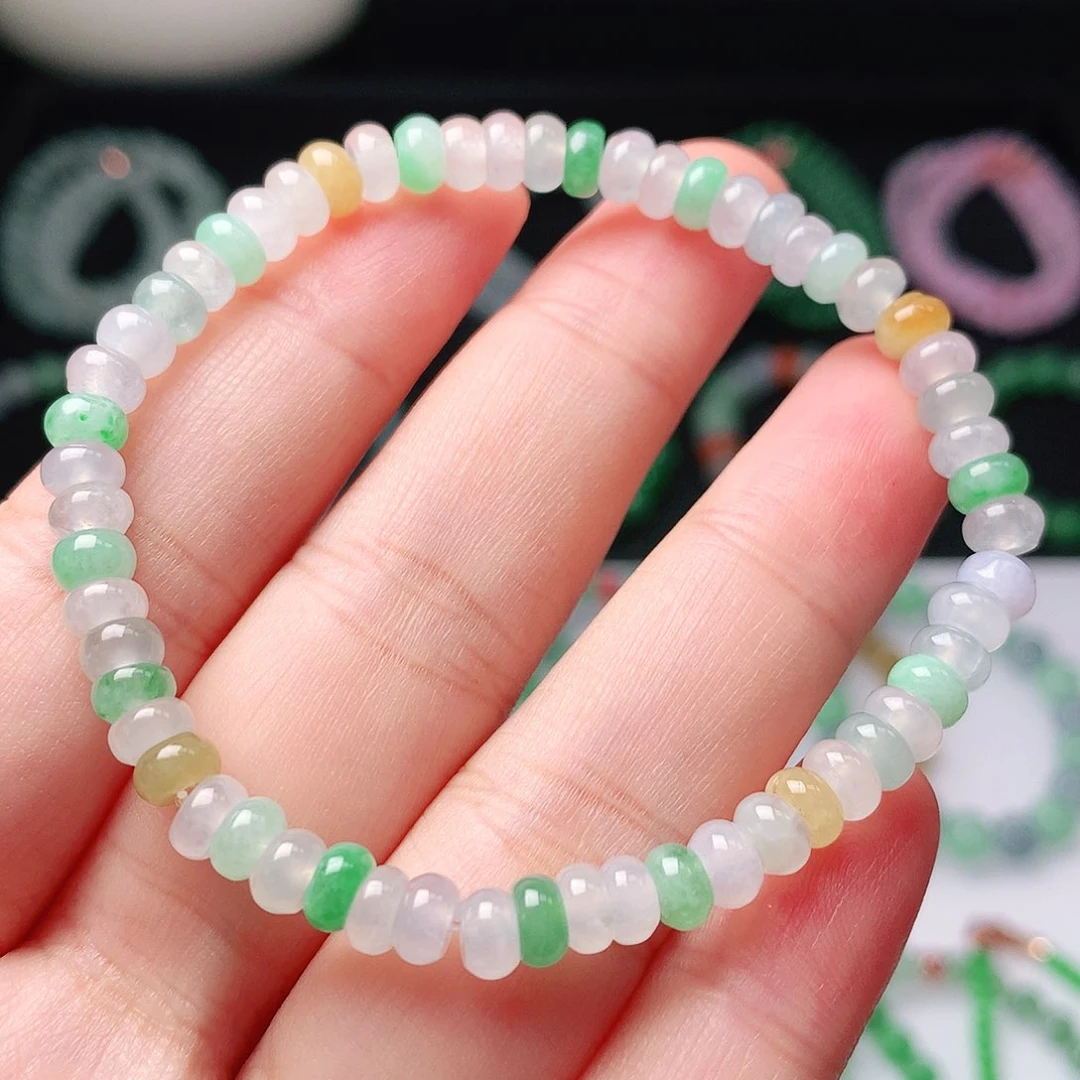 未镶嵌手链翡翠翡翠