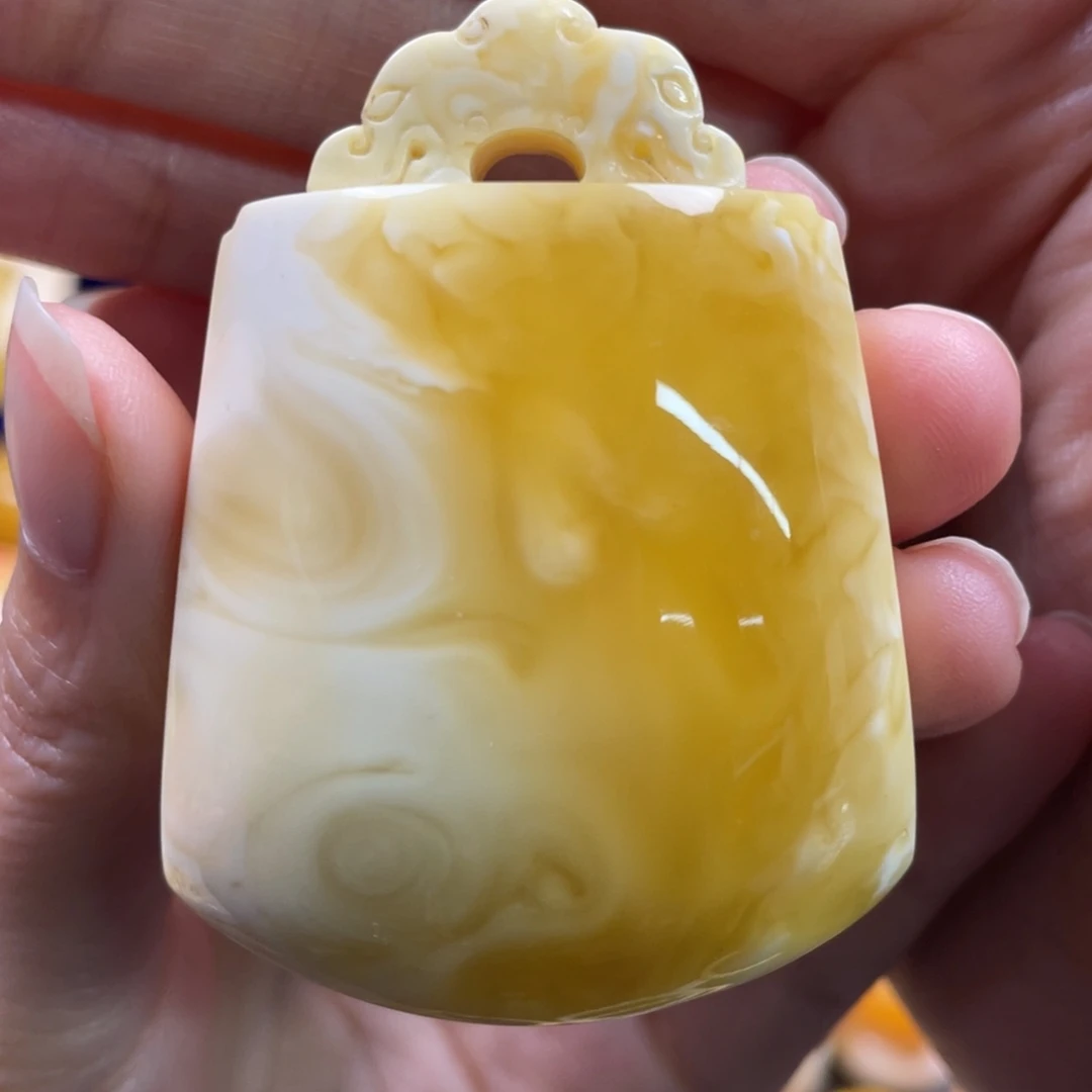 琥珀未镶嵌裸石琥珀蜜蜡