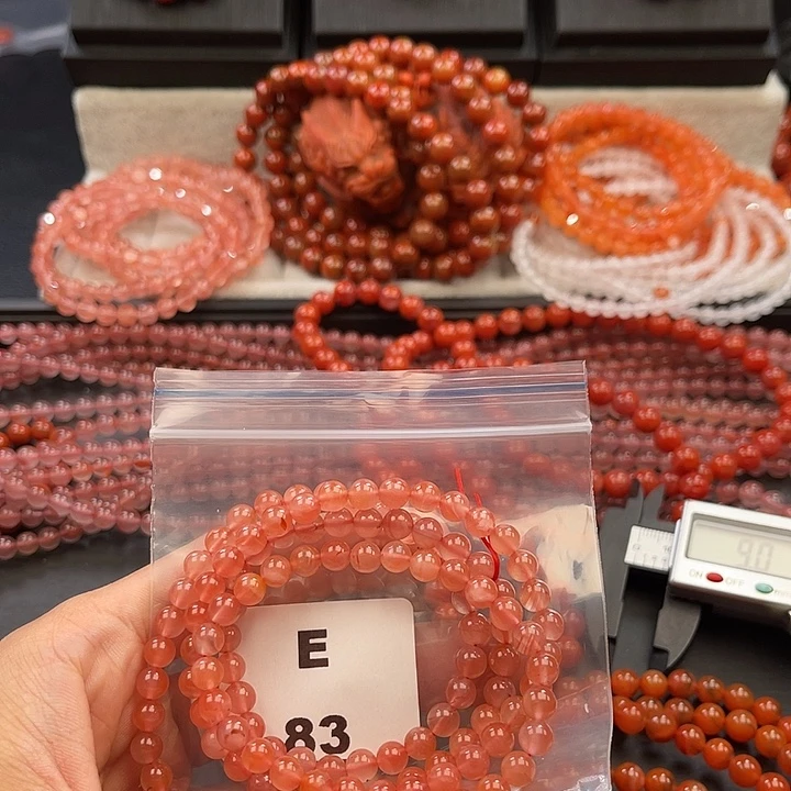 南红玛瑙未镶嵌多样性发货默认微瑕称重6